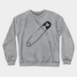 Safety pin Crewneck Sweatshirt